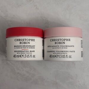 New Christophe Robin Cleansing Volumising Paste & Regenerating Mask